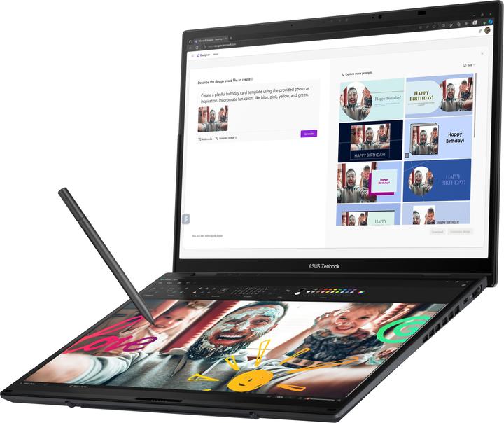 Actual product image ASUS Zenbook Duo (14", Intel Core Ultra 9 285H, 32 GB, 1000 GB, DE)
