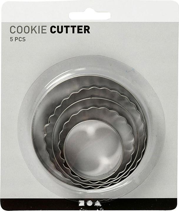 Actual product image Creativ Company cookie cutter circle 8 cm, 5 pieces