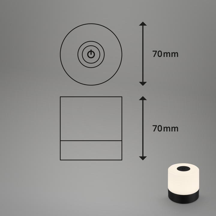 Produktbild Briloner Akku LED Tischleuchte (150 lm)