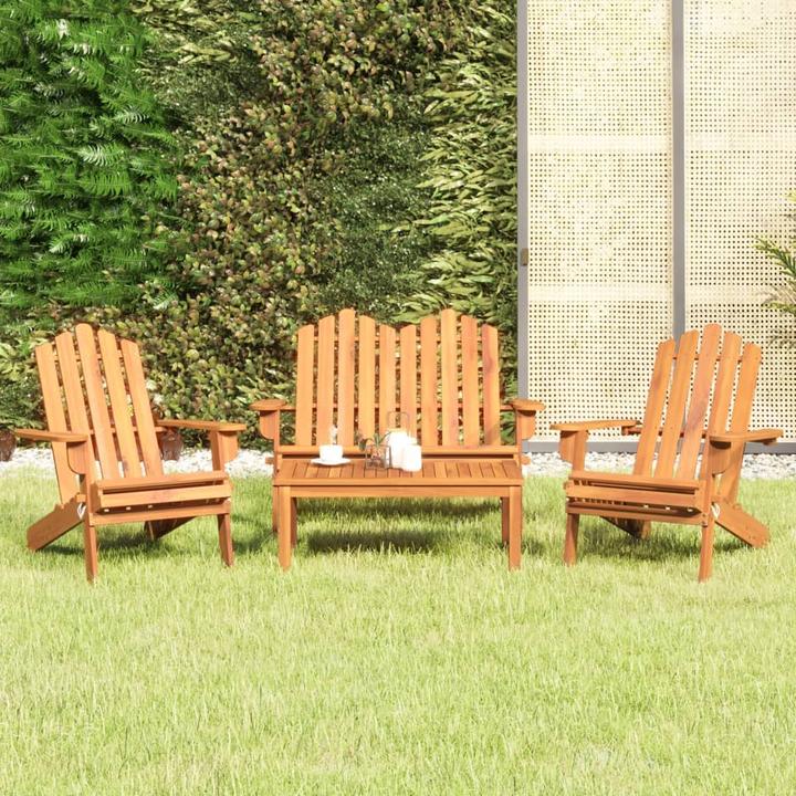 Produktbild VidaXL 5-tlg. Garten-Lounge-Set Adirondack Massivholz Akazie