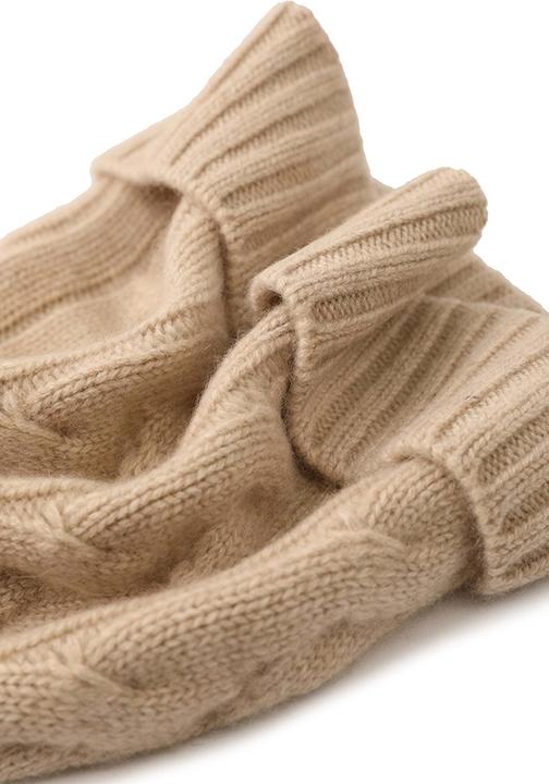 Immagine prodotto Bellemere Beanie Soft Cable Knit Cashmere