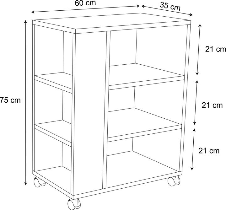 Produktbild VCM Tilus (60 x 35 x 75 cm)