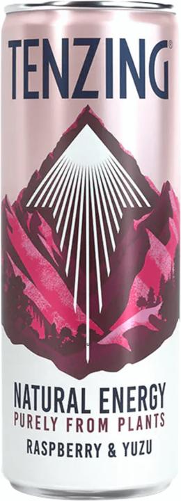 Actual product image Tenzing Natural Energy Raspberry & Yuzu 250 ml (1 x 25 cl)