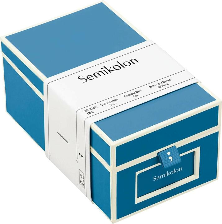 Produktbild Semikolon Visitenkartenbox
