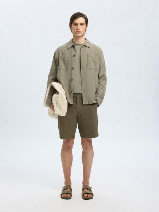 Actual product image Selected Homme Slhregular-Karl Seersucker Shorts Noos (XL)