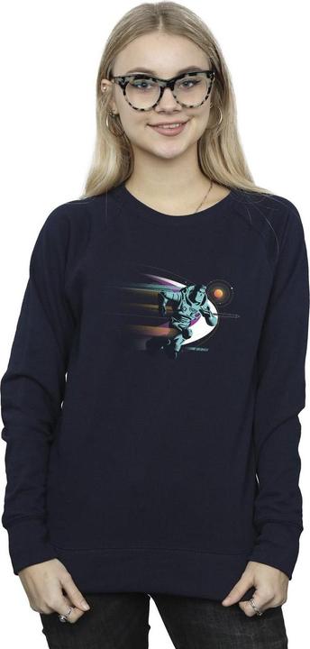 Actual product image Disney Womens/Ladies Lightyear Running Buzz Sweatshirt (XL)