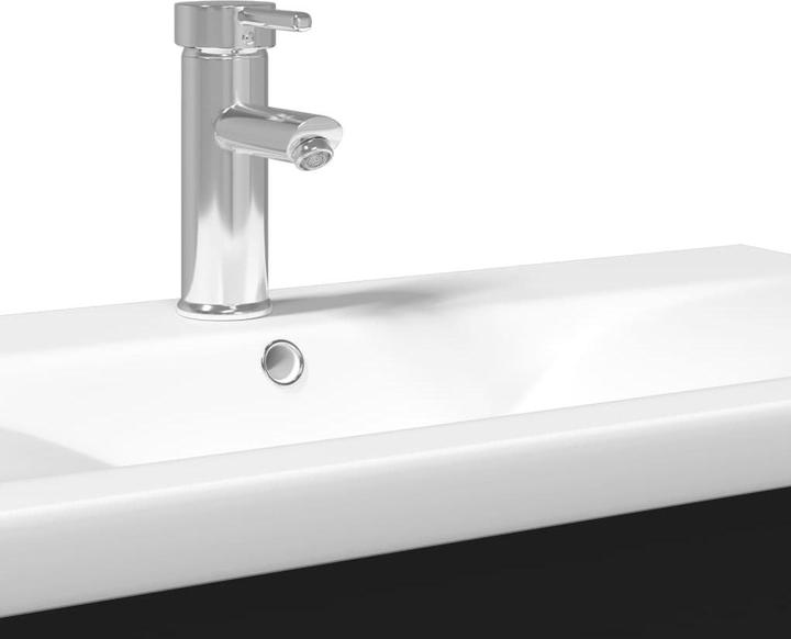 Image du produit VidaXL Meuble sous-vasque avec vasque encastrée