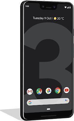 Actual product image Google Pixel 3 XL (64 GB, Just Black, 6.30", Single SIM, 12.20 Mpx, 4G)