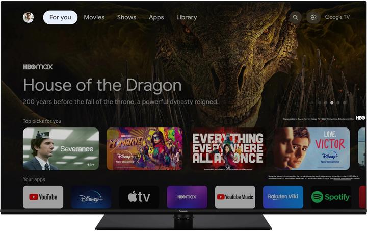 Image du produit Panasonic TX-55MZ800E (55", MZ800E, OLED, 4K, 2023)