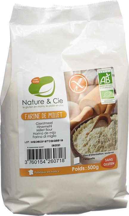 Nature et Cie Farine de millet bio (500 g)