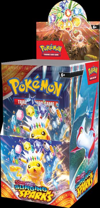Produktbild Pokémon Pokemon - SV8 Surging Sparks Booster 18 pcs (POK85929)