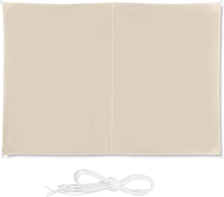 Actual product image Relaxdays Beige Rectangular Awning (400 x 200 x 0.5 cm)