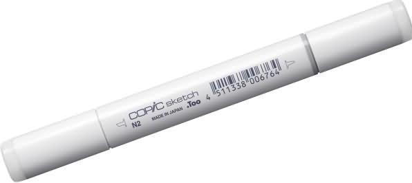 Actual product image Copic Sketch type N - 2 (N-2 - Neutral Grey No.2, 1 x)