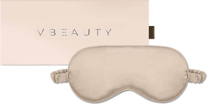 Actual product image VBEAUTY Tools - Silk Sleep Mask Champagne (Sleeping mask)