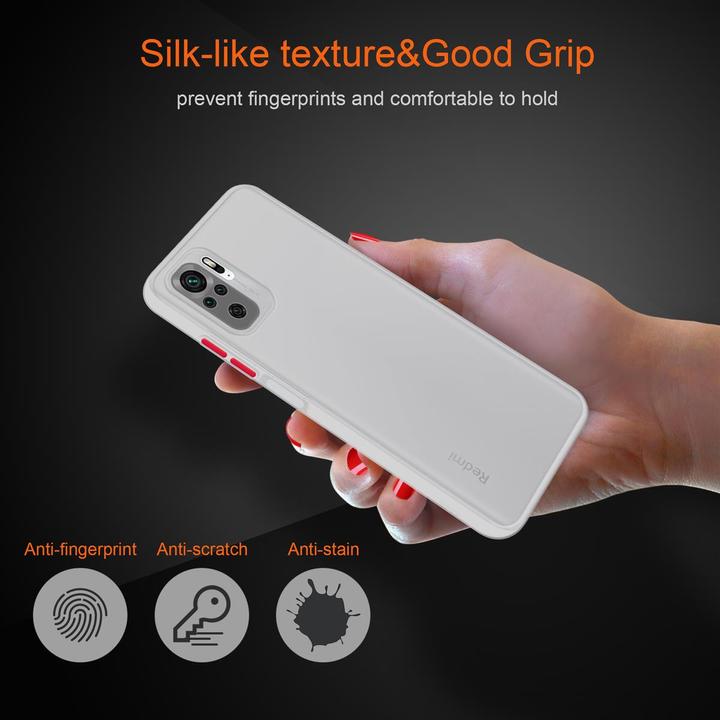 Actual product image Cadorabo Hybrid Matt Cover (Xiaomi Redmi Note 10S, Xiaomi Mi Note 10)