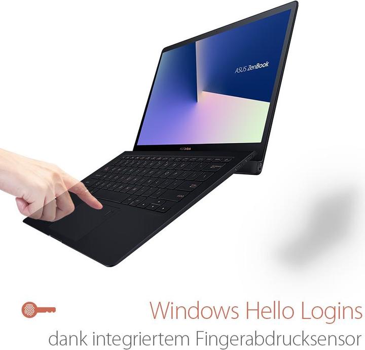 Actual product image ASUS ZenBook S UX391UA (13.30", Intel Core i7-8550U, 8 GB, 512 GB, DE)
