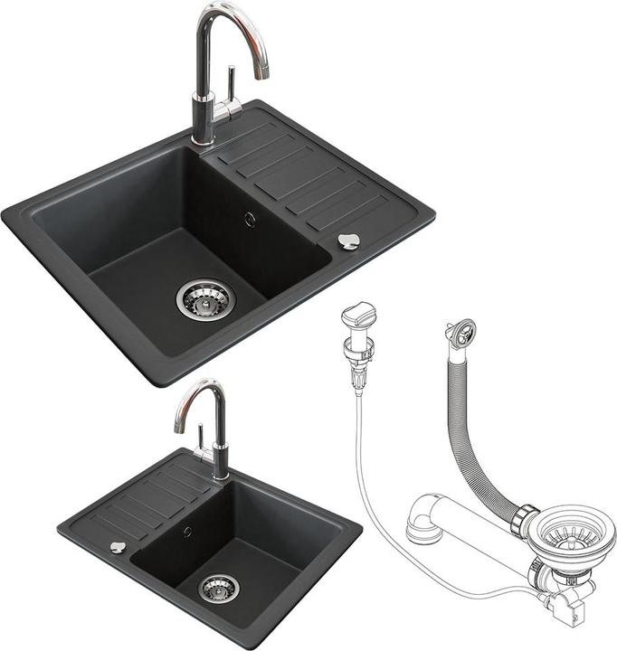 Actual product image Bergström Spülbecken (46 cm, 58 cm)
