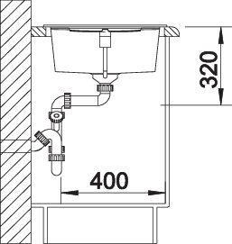 Produktbild Blanco Metra XL 6 S (100 cm, 50 cm)