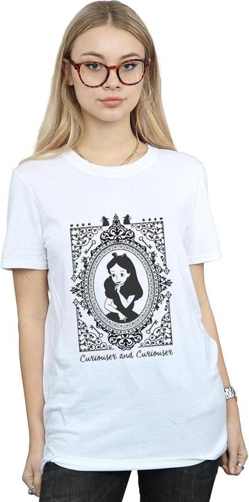 Immagine prodotto Disney Alice In Wonderland Frame Maglietta Ampia Donna (S)