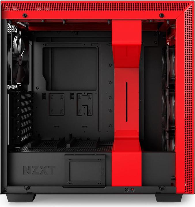 Produktbild NZXT H700 - Red (ATX, mATX, Mini-ITX, E-ATX)