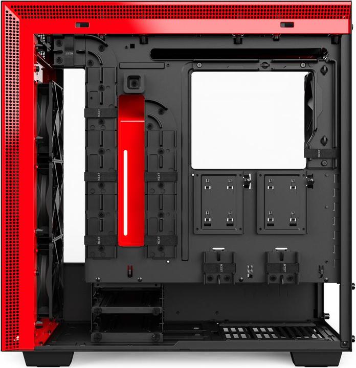 Produktbild NZXT H700 - Red (ATX, mATX, Mini-ITX, E-ATX)