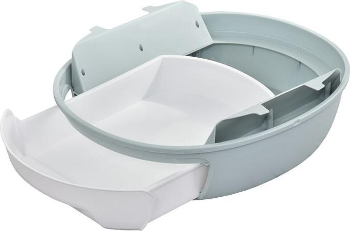 Immagine prodotto Swisshandel24 Vaschetta per lettiere Vaschetta per gatti con finestra sul tetto Vaschetta di base Scoop (Lettiera per gatti chiusa)