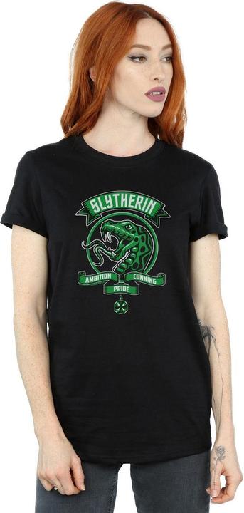 Image du produit - T-shirt SLYTHERIN TOON CREST - Femme (M)