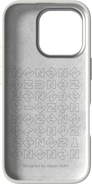 Produktbild Nudient Back Cover Bold MagSafe iPhone 16 Pro Chalk White (Apple iPhone 16 Pro)