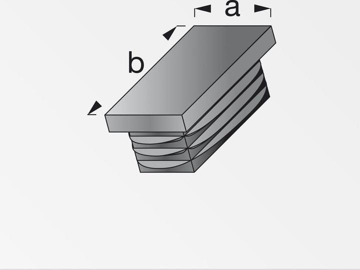 Actual product image Alfer Lamellar plugs