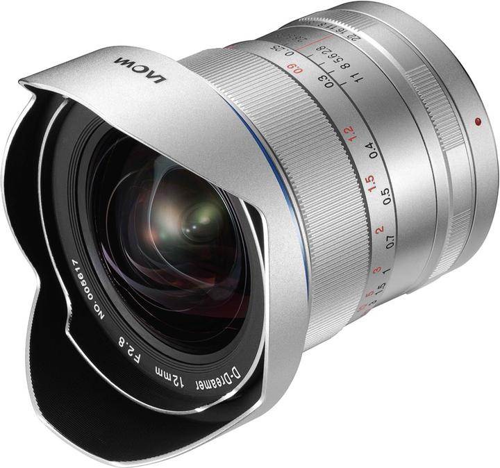 Produktbild Venus Optic Laowa 12mm f/2.8 Zero-D Nikon Silber (Nikon F, Vollformat)