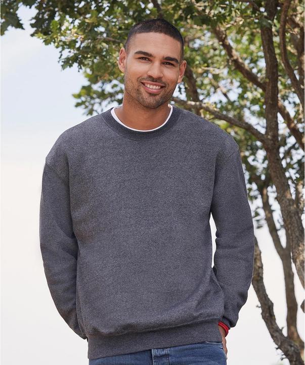 Actual product image Fruit of the Loom Belcoro® yarn pullover sweatshirt (M)