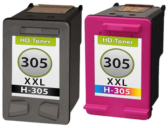 Immagine prodotto Druckfuxx 2x Tinte Patronen für HP 305 XL DeskJet 2710 2720 2721 2722 2723 2724