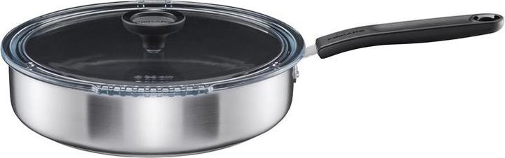 Fiskars PAN SAUTE FF 26CM CER COAT W LID 1072314 (26 cm, Frying pan, Stainless steel)