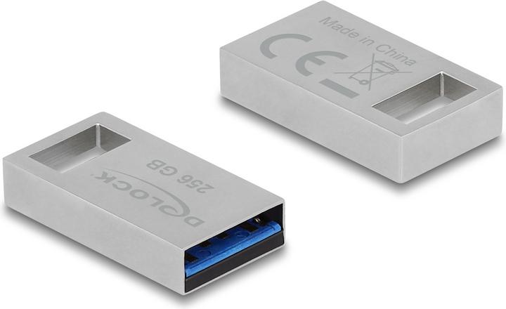 Actual product image Delock USB 5 Gbps memory stick 256 GB - metal housing (256 GB, USB-A)