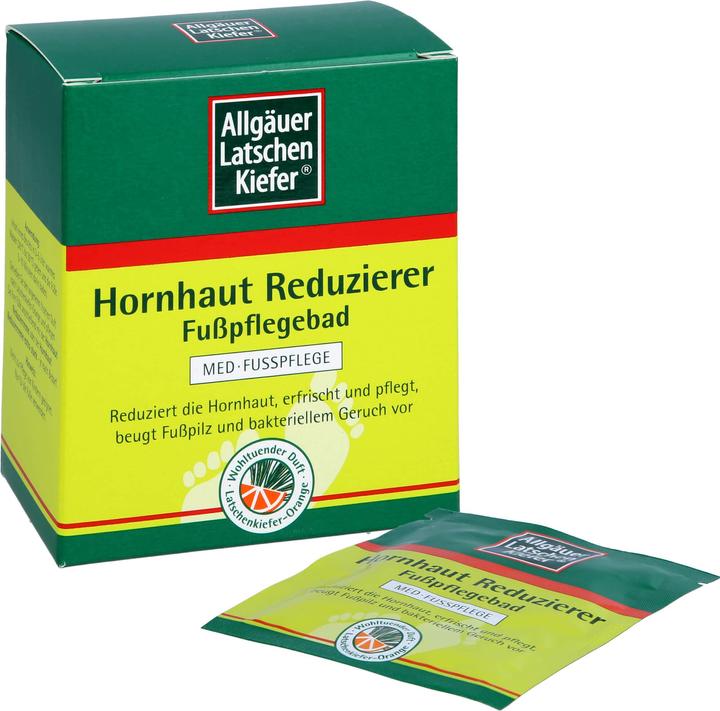 Produktbild Allgäuer Latschenk.Hornhaut Reduzierer Fusspflege, 10X10 g BAD (Hornhautentferner)