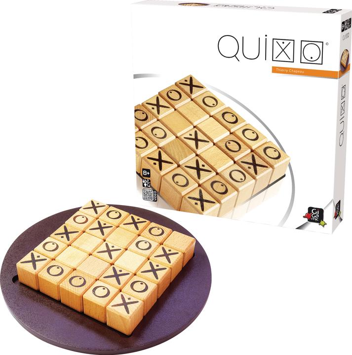 Actual product image Gigamic Quixo Classic (German, French, English, Italian)