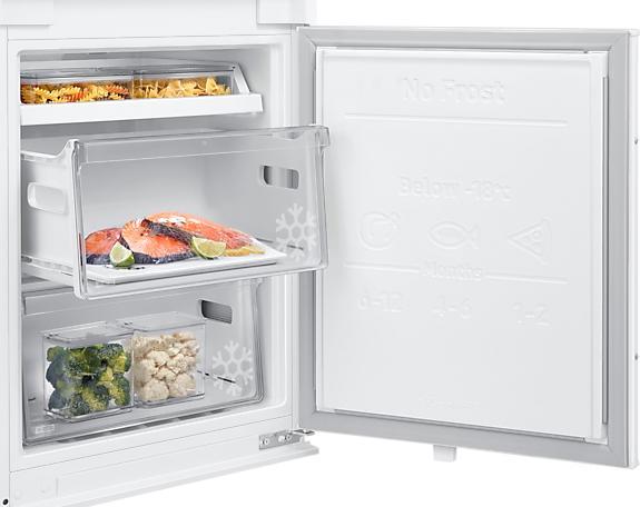 Actual product image Samsung BRB30705DWW/EF Fridge Freezer Integrated 298 l D White (298 l)