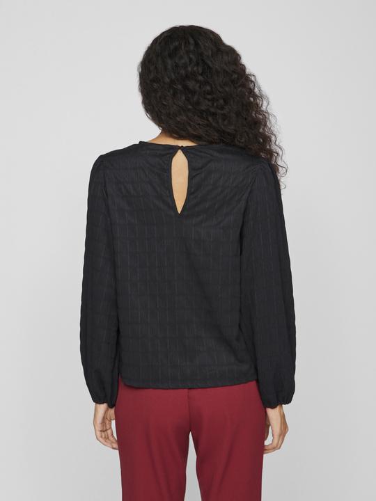 Actual product image Vila Round neck top with long sleeves (M)