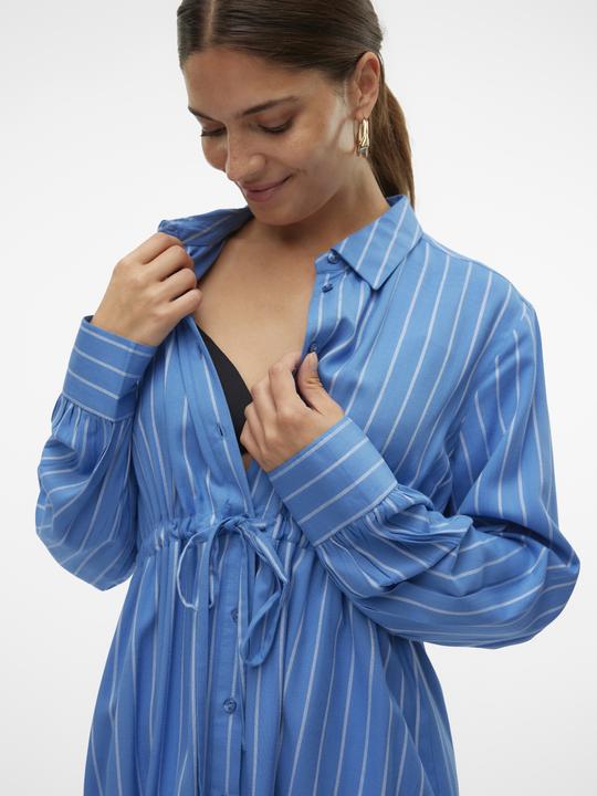 Actual product image Mamalicious MLIMAN Umstandskleid Hemdblusenkleid (L)