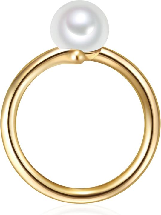 Produktbild Valero Pearls Damen Sterling Silber Süsswasser-Zuchtperle gelbgold - 11340 (60, 925 Silber)
