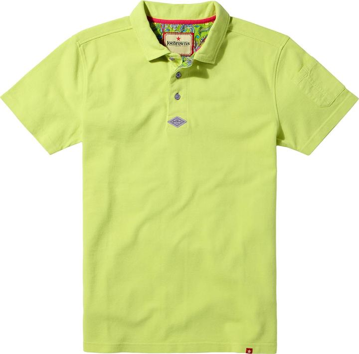 Joe Browns Paisley Trim Pique Polo Shirt