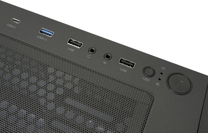 Immagine prodotto LC-Power Case Gaming 802B-ON Nero Wandererd X RGB nero al dettaglio (ATX, mATX, Mini-ITX)
