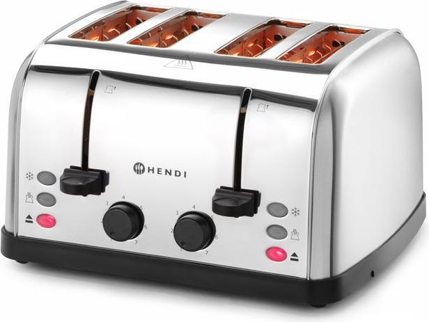 Actual product image Hendi Toaster 4-fold 240V/1500W