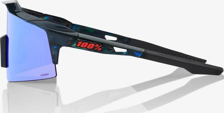 Produktbild 100% Brille Speedccraft Sl -Black Holographic -Hiper Blue Multilayer Mi (black blue*, Eisblau)