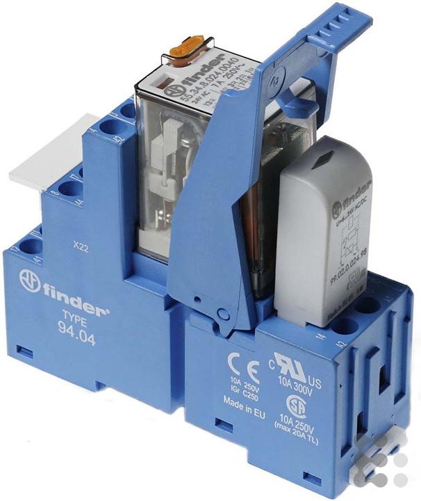 Image du produit Finder Interface relais 2RT, 7A, bob 230V c.a