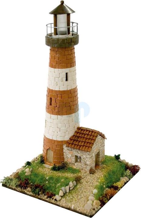 Produktbild Block Cuit. 3D Keramik-Modelbausatz -Leuchtturm (20 x 25 x 20 cm)