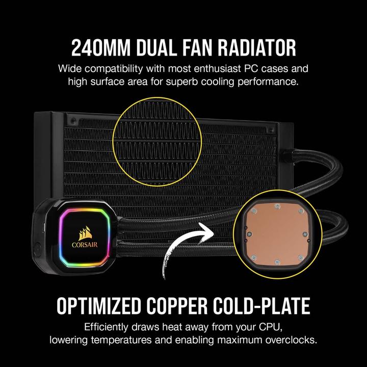 Produktbild Corsair H100i RGB Pro XT