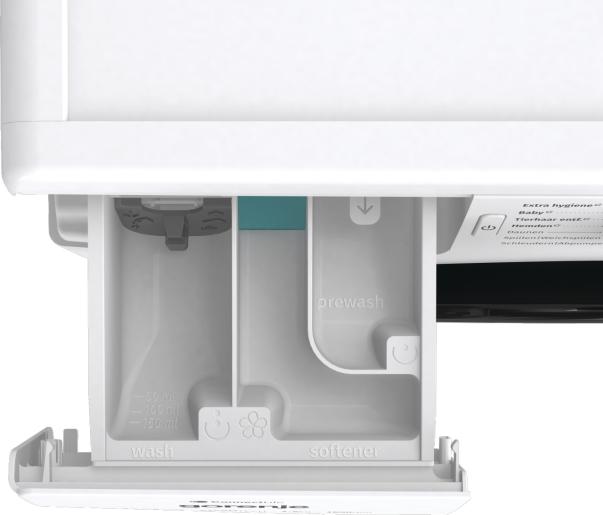 Image du produit Gorenje Lave-linge WPNEI86ATS 8 kg (8 kg, Gauche)