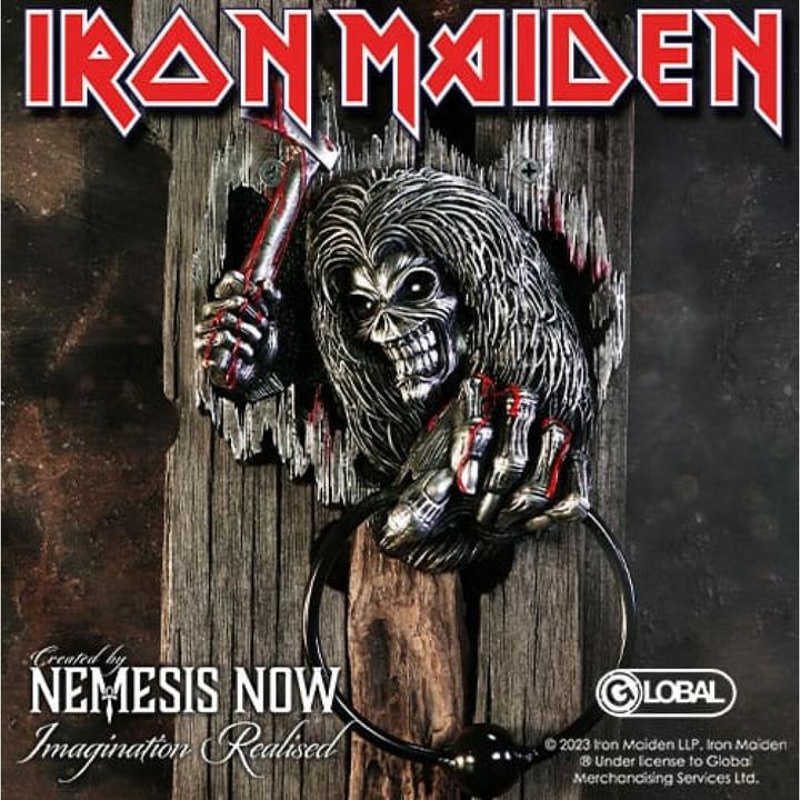 Actual product image Nemesis Now Iron Maiden Door Knocker Killers 21 cm
