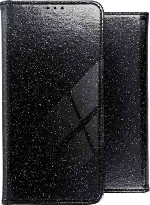 Actual product image König Design Xiaomi Redmi 9C Mobile Phone Case Protective Flowers Wallet Glitter Black New (Xiaomi Redmi 9C)
